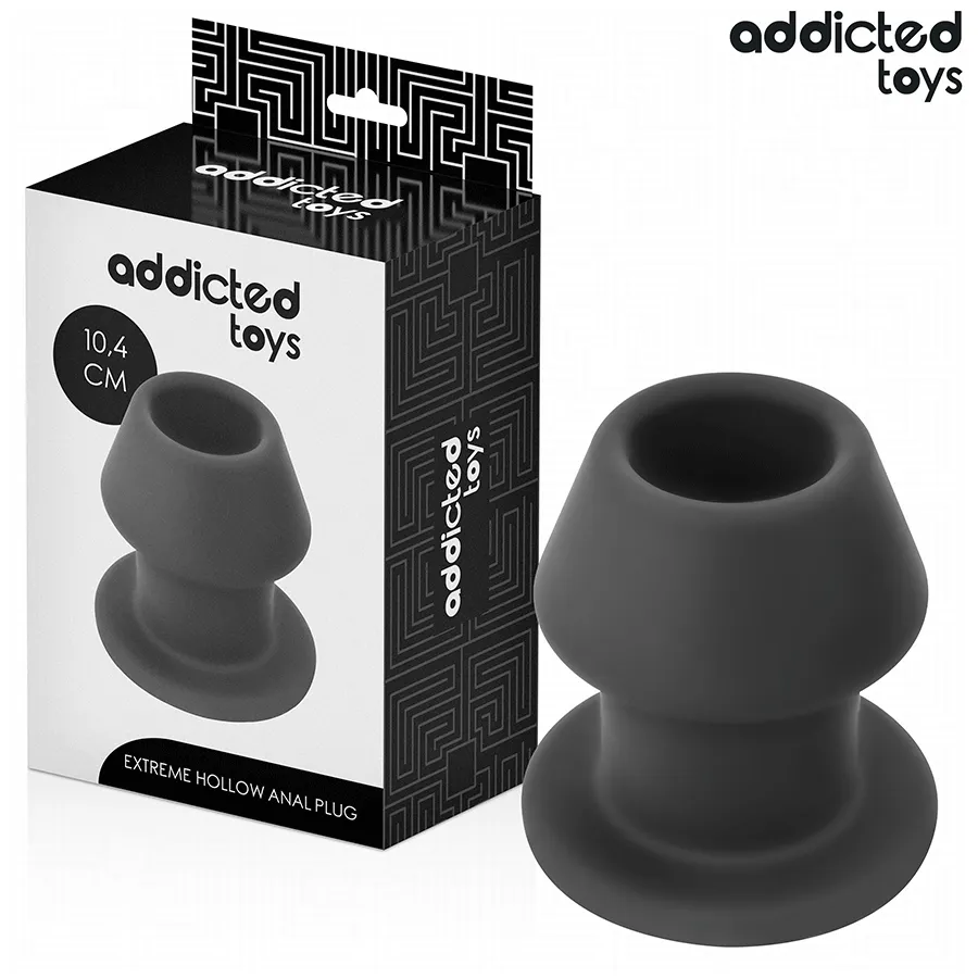 ADDICTED TOYS - PLUG ANAL CREUX EXTRÊME TAILLE L 10,4 CM
