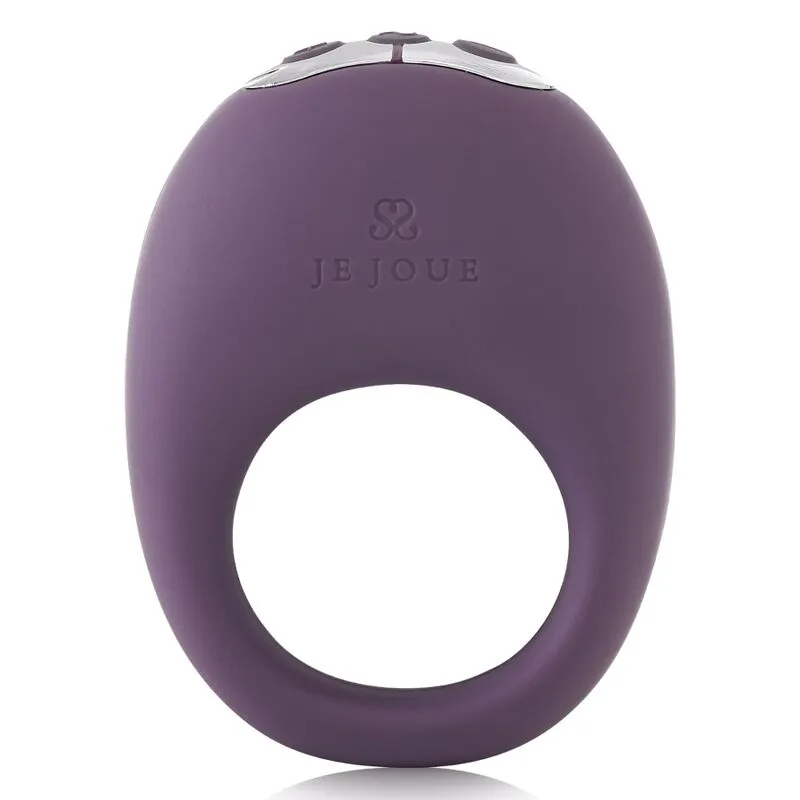 JE JOUE - VIBRATEUR VIOLET RECHARGEABLE AVEC TÉLÉCOMMANDE
