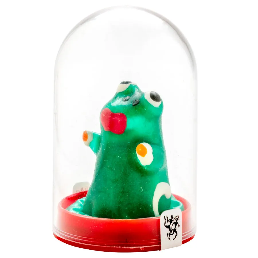 CONDOMERIE - PRÉSERVATIFS FANTAISIE PEINTS À LA MAIN MODÈLE GRENOUILLE 1