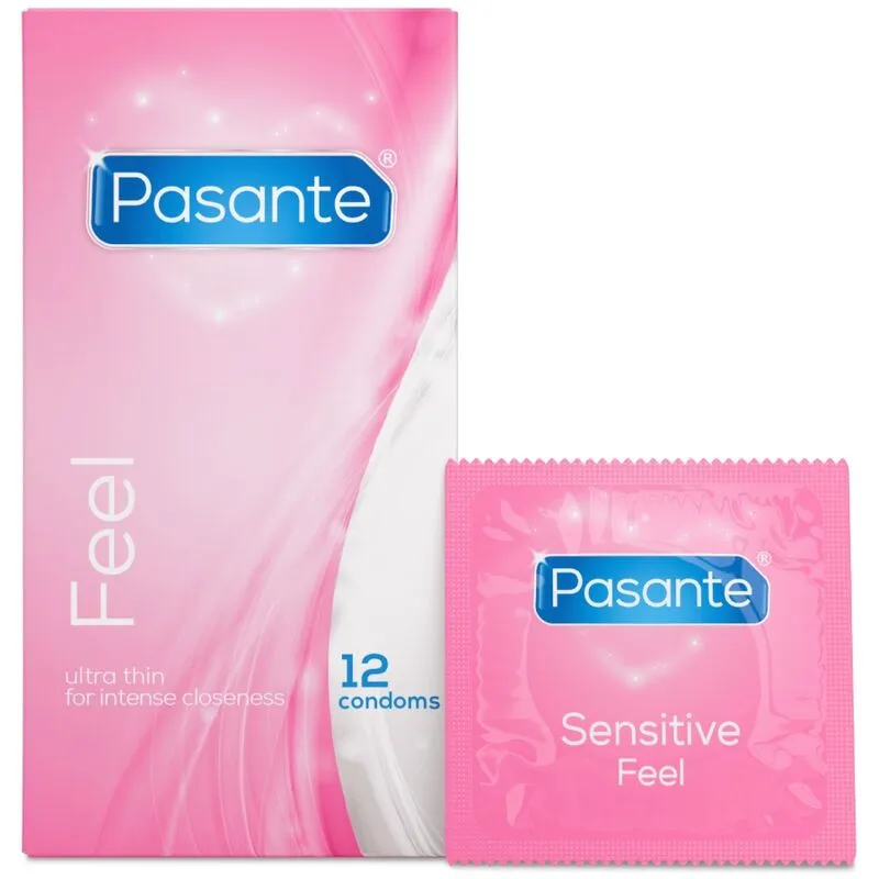 PASANTE - PRÉSERVATIFS SENSIBLES ULTRA FINS 12 UNITÉS