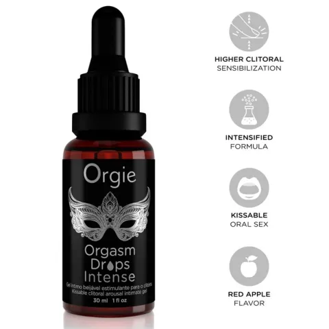 ORGIE - GOUTTES ORGASTIQUES INTENSES ET EXCITANTES CLITORIELLES 30 ML