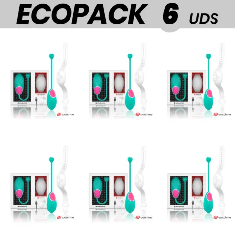 ECOPACK 6 UNITÉS - TECHNOLOGIE DE TÉLÉCOMMANDE WEARWATCH EGG WATCHME EAU DE MER / NEIGE