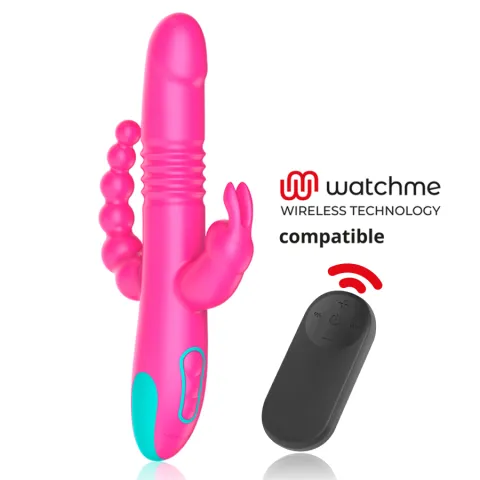 HAPPY LOKY - DONALD TRIPLE STIMULATION : ANALE, POINT G ET CLITORIS + TÉLÉCOMMANDE WATCHME