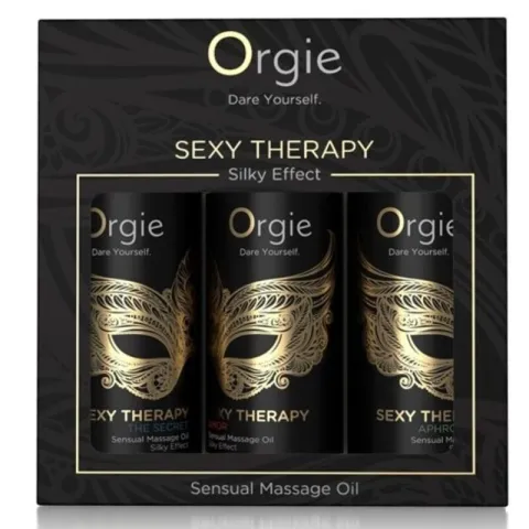 ORGIE - COLLECTION MINI THÉRAPIE SEXY HUILES DE MASSAGE SENSUELLES 3 X 30 ML