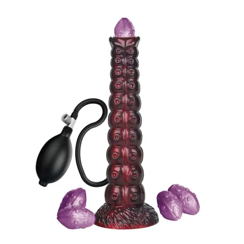 POWER MONSTERS - VOIDCLAW BRUTE GONFLABLE EN SILICONE BICOLOR 29 CM Ø 5,7 CM