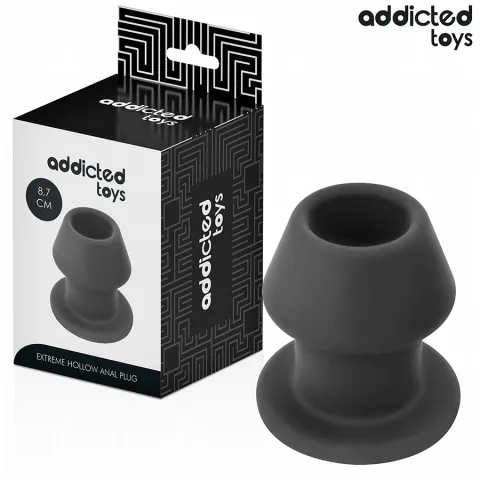 ADDICTED TOYS - PLUG ANAL CREUX EXTRÊME TAILLE M 8,7 CM