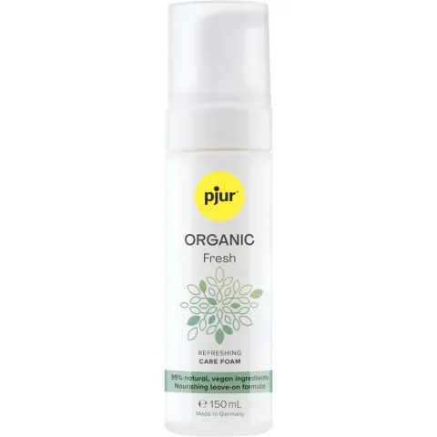 PJUR - MOUSSE RAFRAÎCHISSANTE BIOLOGIQUE VEGAN SANS RINÇAGE 150 ML