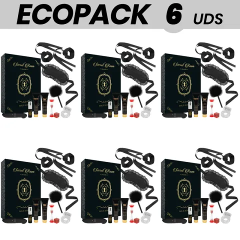ECOPACK 6 UNITÉS - PLEASURE KIT SECRET ROOM GOLD LEVEL 2 PACK