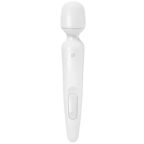 SATISFYER - WAND ERLAND MASSEUR VIBRANT BLANC