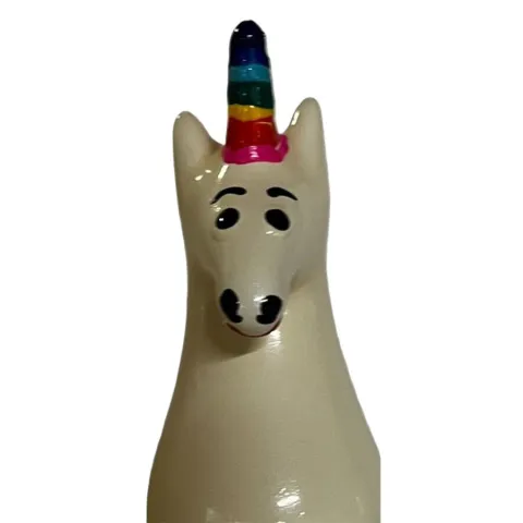 CONDOMERIE - PRÉSERVATIFS FANTAISIE PEINTS À LA MAIN LICORNE ARC-EN-CIEL