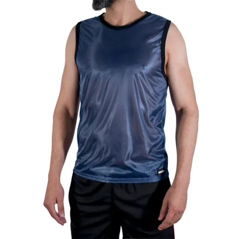 MACHO - T-SHIRT BLEU MARINE TAILLE S/M