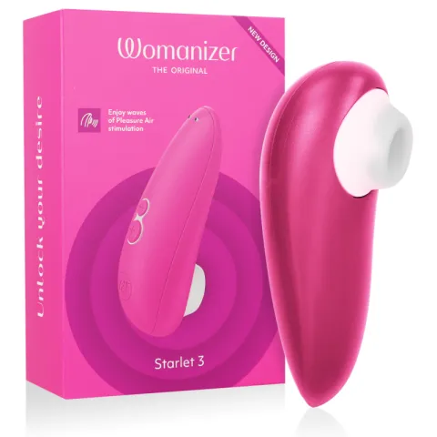 WOMANIZER - STIMULATEUR CLITORAL STARLET 3 ROSE