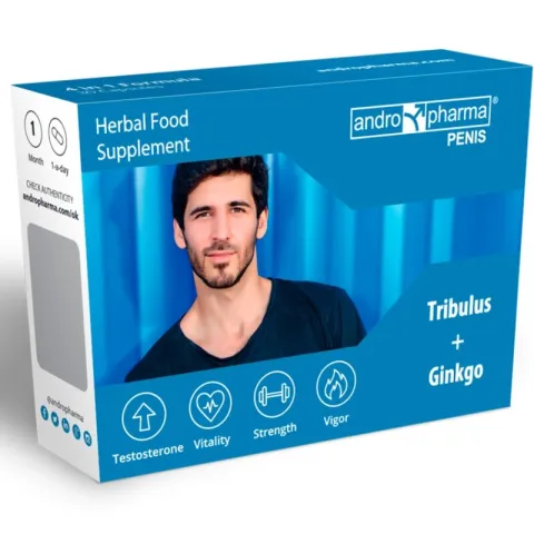 Andropharma Pénis – Complément alimentaire à base de plantes pour le bien-être masculin