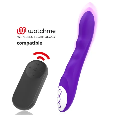 GALATEA - DANTE VIBROMASSEUR VIOLET + TÉLÉCOMMANDE WATCHME