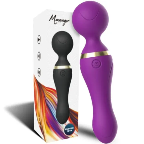 ARMONY - FREEZA MASSAGER & VIBRATEUR TÊTE SUPER FLEXIBLE VIOLET