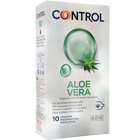 CONTROL - PRÉSERVATIFS À L'ALOE VERA 10 UNITÉS