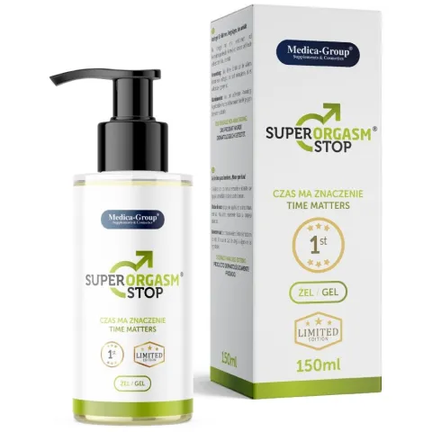 MEDICA GROUP - SUPER ORGASM STOP GEL INTIME POUR HOMMES 150 ML