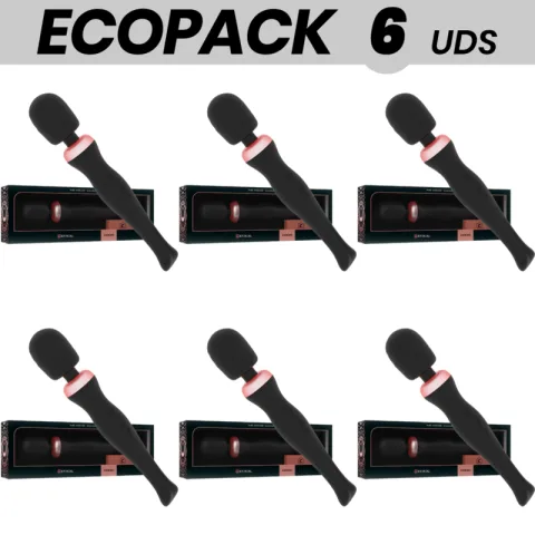 ECOPACK 7 UNITÉS - RITHUAL BAGUETTE AKASHA RECHARGEABLE PUISSANTE 2.0 NOIRE 5 + 1 GRATUITE