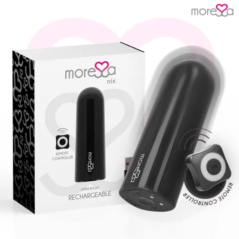 MORESSA - NIX VIBRATEUR TÉLÉCOMMANDE NOIR