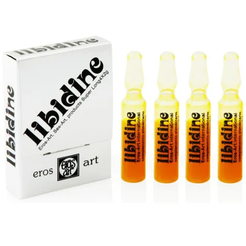 Libidine – Complément alimentaire aphrodisiaque naturel en ampoules pour stimuler la libido et la vitalité