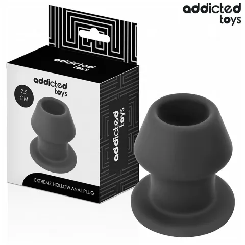 ADDICTED TOYS - PLUG ANAL CREUX EXTRÊME TAILLE S 7,5 CM