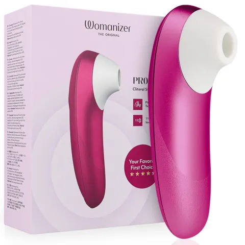 WOMANIZER - STIMULATEUR CLITORIAL VIBRANT PRO ROSE