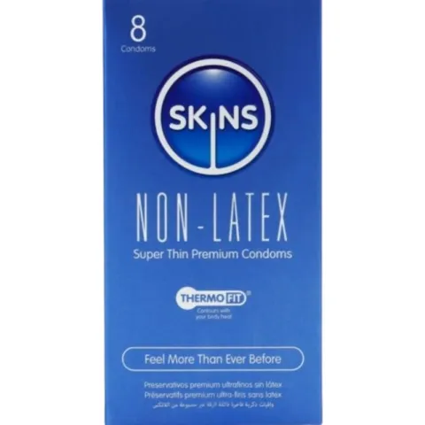 SKINS - PRÉSERVATIFS SANS LATEX, PAQUET DE 8