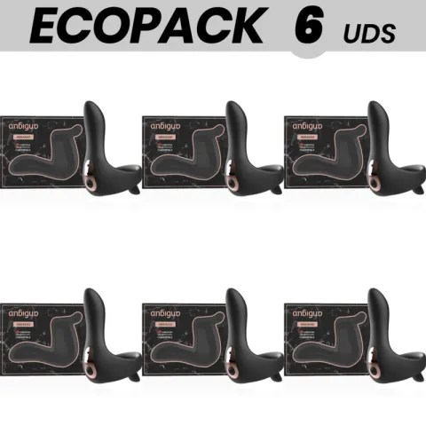 ECOPACK 6 UNITÉS - ANBIGUO ARKADIO STIMULATEUR GLANDES ET PÉRINÉE WATCHME TECHNOLOGIE SANS FIL COMPATIBLE