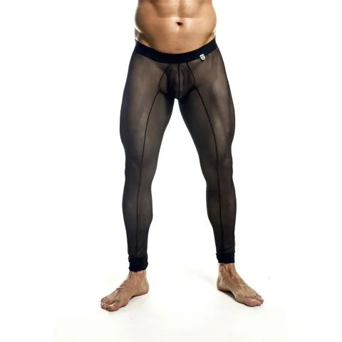 MOB - COLLANTS NOIRS TRANSPARENTS TAILLE M