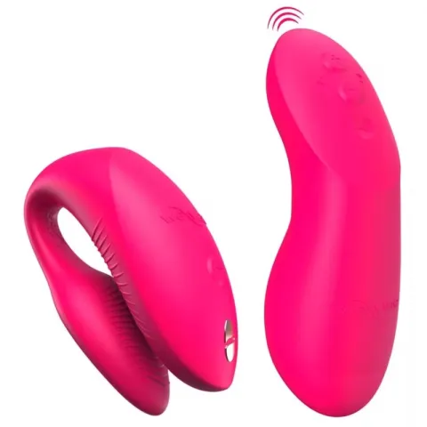 WE-VIBE - VIBRATEUR CHORUS PRO PREMIUM POUR COUPLES ROSE ÉLECTRIQUE