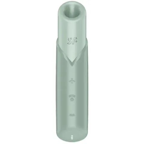 SATISFYER - STIMULATEUR DE CLITORIS NAUGHTY KISS WAVE AIGUE-MARINE