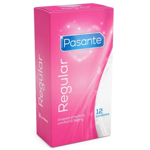 PASANTE - PRÉSERVATIFS RÉGULIERS PAQUET DE 12