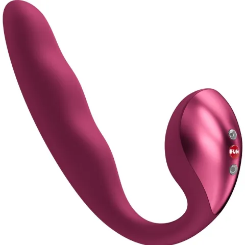 FUN FACTORY - ALLEGRO VIBRATEUR À DOUBLE IMPULSION D'AIR INSERABLE ROUGE VIN