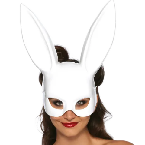LEG AVENUE - MASQUERADE MASQUE DE LAPIN BLANC