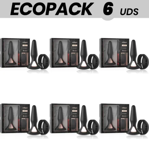 ECOPACK 6 UNITÉS - ANBIGUO WATCHME VIBRATEUR TÉLÉCOMMANDE PLUG ANAL ALEXANDRU