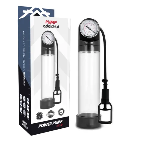 PUMP ADDICTED - POMPE D'ÉRECTION TRANSPARENTE RX9