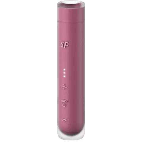 SATISFYER - STIMULATEUR DE CLITORIS FIRST KISS WAVE GARNET