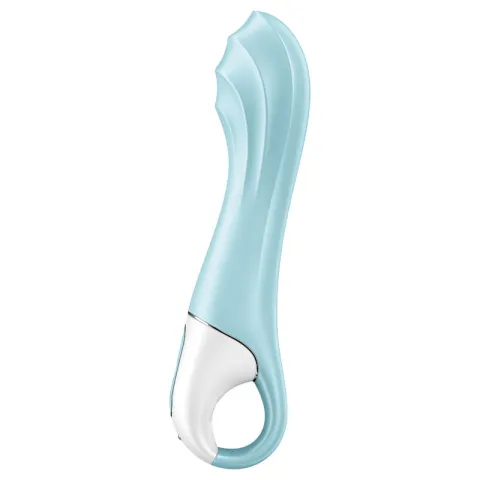 SATISFYER - AIR PUMP VIBRATOR 5+ APP GONFLABLE G-SPOT VIBRATOR BLEU