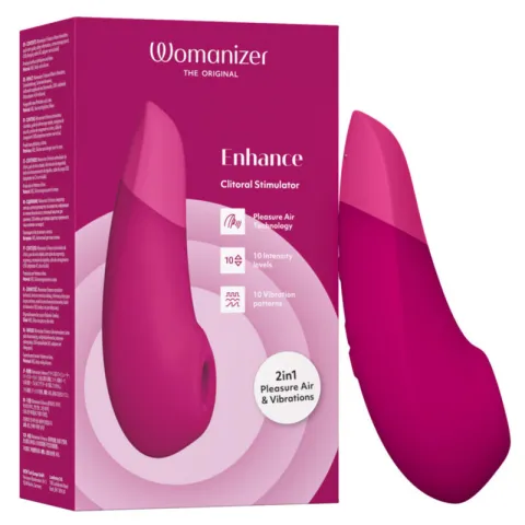 WOMANIZER - STIMULATEUR CLITORIAL AMÉLIORANT ROSE VIBRANT