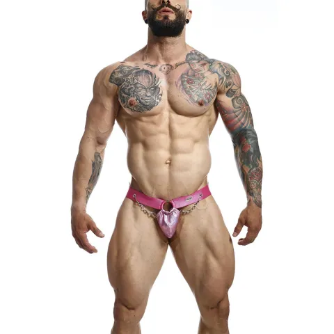 MOB - DNGEON JOCKSTRAP ROSE TAILLE UNIQUE