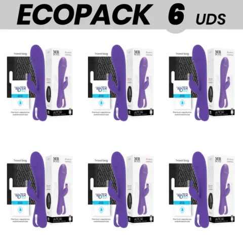 ECOPACK 6 UNITÉS - MR BOSS AITOR RABBIT COMPATIBLE AVEC LA TECHNOLOGIE SANS FIL WATCHME