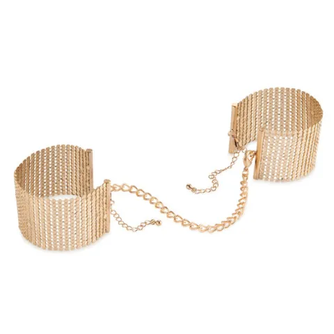 BIJOUX INDISCRETS - DÃSIR MÃTALLIQUE MENOTTES MAILLE MÃTAL DORÃ