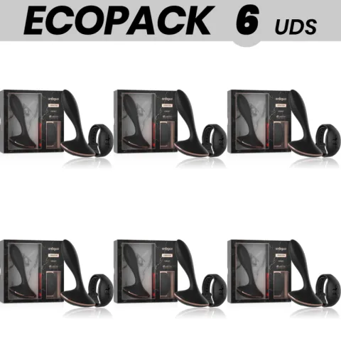 ECOPACK 6 UNITÉS - ANBIGUO WATCHME VIBRATEUR TÉLÉCOMMANDE PLUG ANAL VERNET