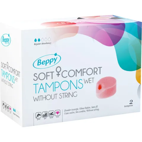 BEPPY - TAMPONS SOFT CONFORT HUMIDE 2 UNITÉS