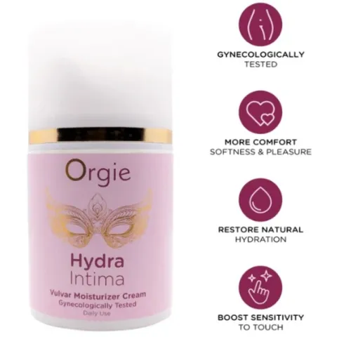 ORGIE - CRÈME HYDRATANTE QUOTIDIENNE POUR LA VULVE HYDRA INTIMA 50 ML