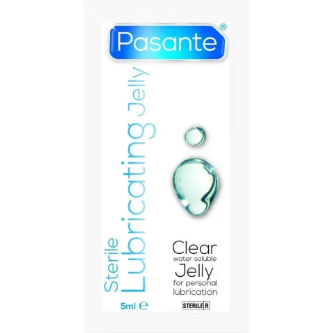 PASANTE - GELÉE LUBRIFIANTE STÉRILE À BASE D'EAU, SACHET DE 5 ML