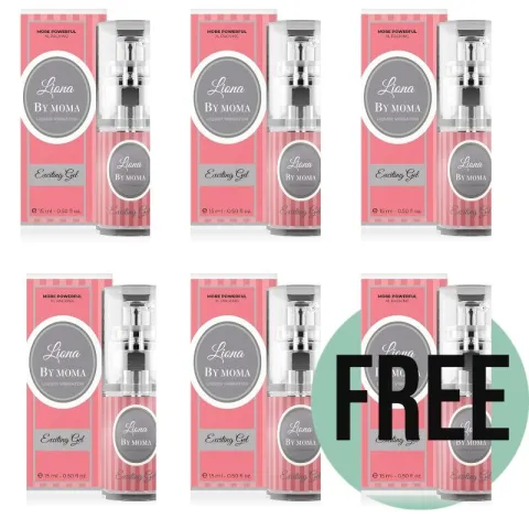 LIONA BY MOMA - VIBRADOR LIQUIDO GEL EXCITANT 15 ML 5+1 OFFERT