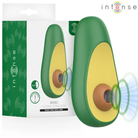 INTENSE - WAKI STIMULATEUR DE SUCCION CLITORIALE AVOCADO