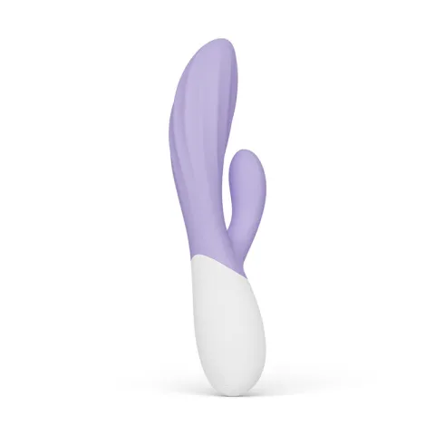 LELO - INA TWIST DOUBLE VIBRATEUR LAPIN POUR LE POINT G ET LE CLITORIS LAVANDE