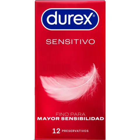 DUREX - PRÉSERVATIFS SENSITIVE 12 UNITÉS
